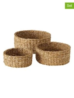 3er-Set: Körbe "Sophy" In Hellbraun