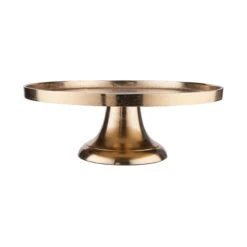 Deko-Teller Mit Fuß Ø50cm BANQUET In Gold 9 Deko-Teller Mit Fuß Ø50cm BANQUET In Gold -Online Heimdekoration butlers deko teller mit fuss o50cm banquet in gold 2