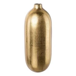 Vase Aus Aluminium In Gold