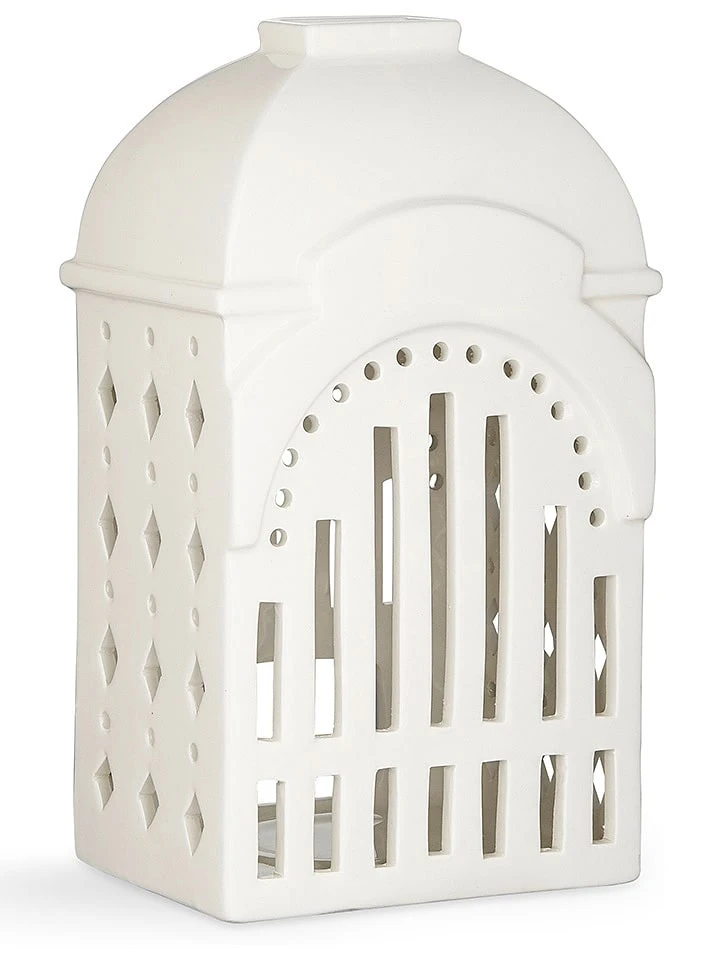 Lichthaus "Urbania Iyshus" In Weiß - (B)11 X (H)18,5 X (T)8,5 Cm