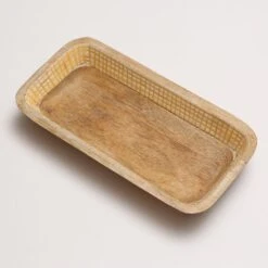 Dekoschale Aus Mangoholz In Terracotta/weiß - L: 40cm 9 Dekoschale Aus Mangoholz In Terracotta/weiß - L: 40cm -Online Heimdekoration marelida dekoschale aus mangoholz in terracotta weiss l 40cm 2