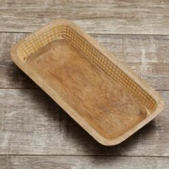 Dekoschale Aus Mangoholz In Terracotta/weiß - L: 40cm 10 Dekoschale Aus Mangoholz In Terracotta/weiß - L: 40cm -Online Heimdekoration marelida dekoschale aus mangoholz in terracotta weiss l 40cm 3