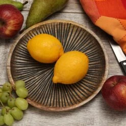 Dekoteller Aus Mangoholz In Braun - D: 22,5cm 10 Dekoteller Aus Mangoholz In Braun - D: 22,5cm -Online Heimdekoration marelida dekoteller aus mangoholz in braun d 22 5cm 3