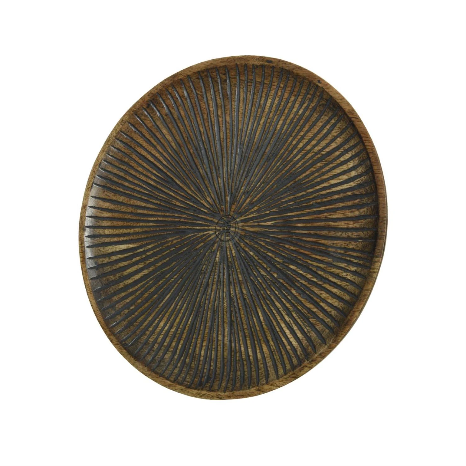 Dekoteller Aus Mangoholz In Braun - D: 22,5cm