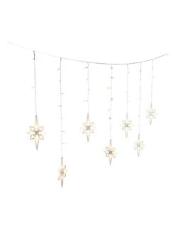LED-Lichtervorhang "Star" In Warmweiß - (L)135 X (B)95 Cm