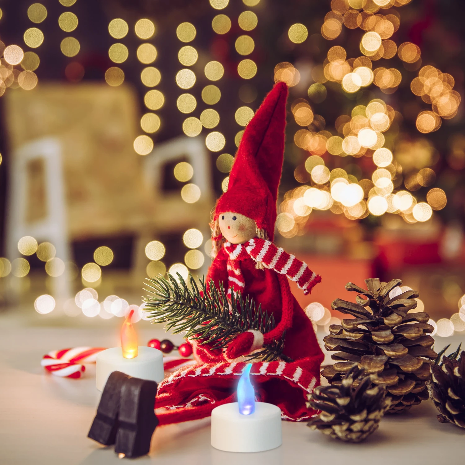 2er LED Teelicht Set Mit Farbwechsel 5 2er LED Teelicht Set Mit Farbwechsel – Bild 3