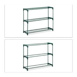 Pflanzenregal In Grün - (B)91 X (H)74,5 X (T)28,5 Cm 15 Pflanzenregal In Grün - (B)91 X (H)74,5 X (T)28,5 Cm -Online Heimdekoration relaxdays pflanzenregal in grun b 91 x h 74 5 x t 28 5 cm 5